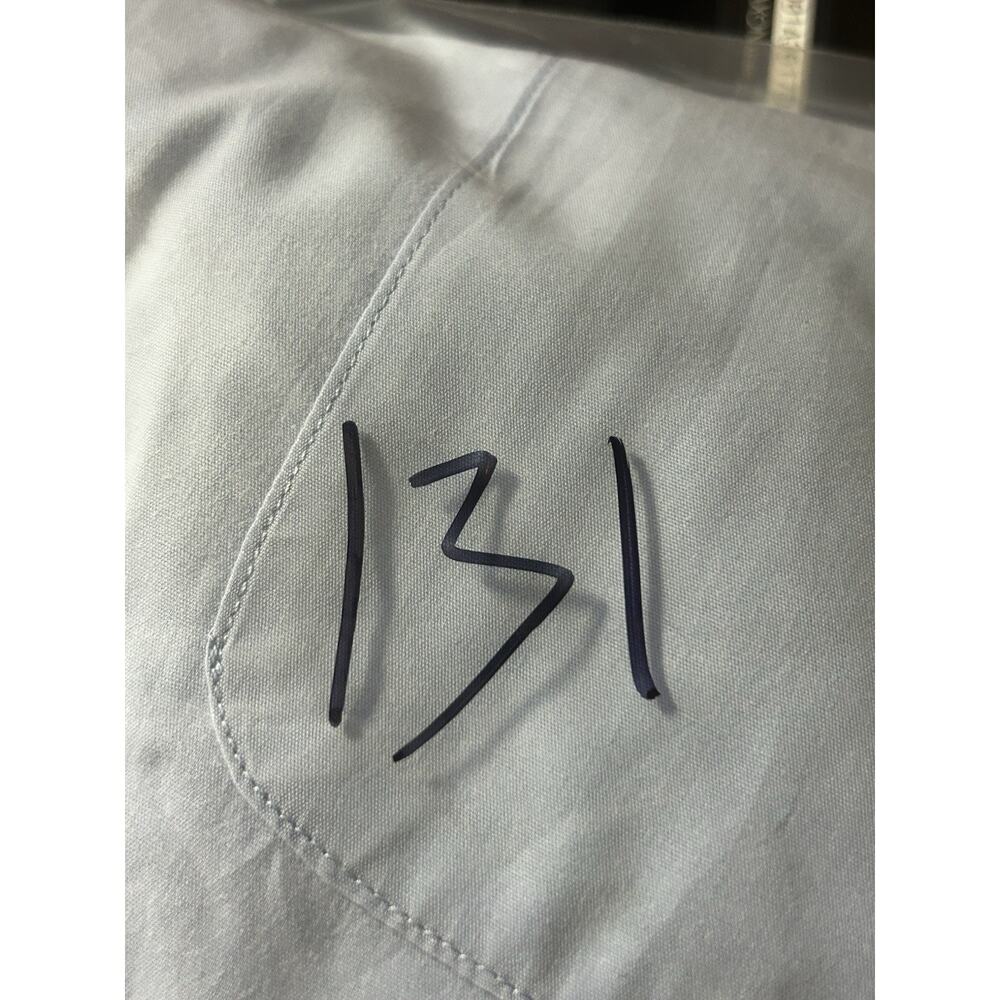 GiorGio Brutini Long Sleeve Button Up Shirt Men‎ Medium Blue Solid Pocket. - Picture 6 of 6